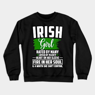 Irish Girl Crewneck Sweatshirt